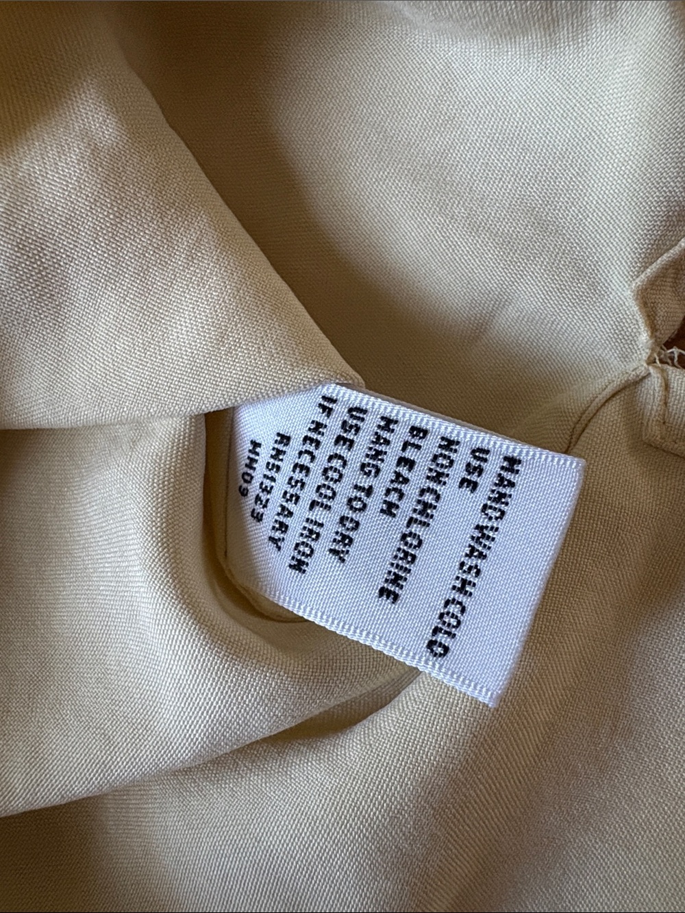 VINTAGE Silk Set - Tank Top & Drawstring Pants - Picture 5 of 7